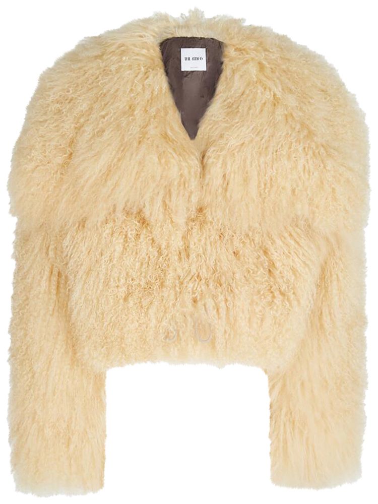 Attico Bomber Jacket Natural