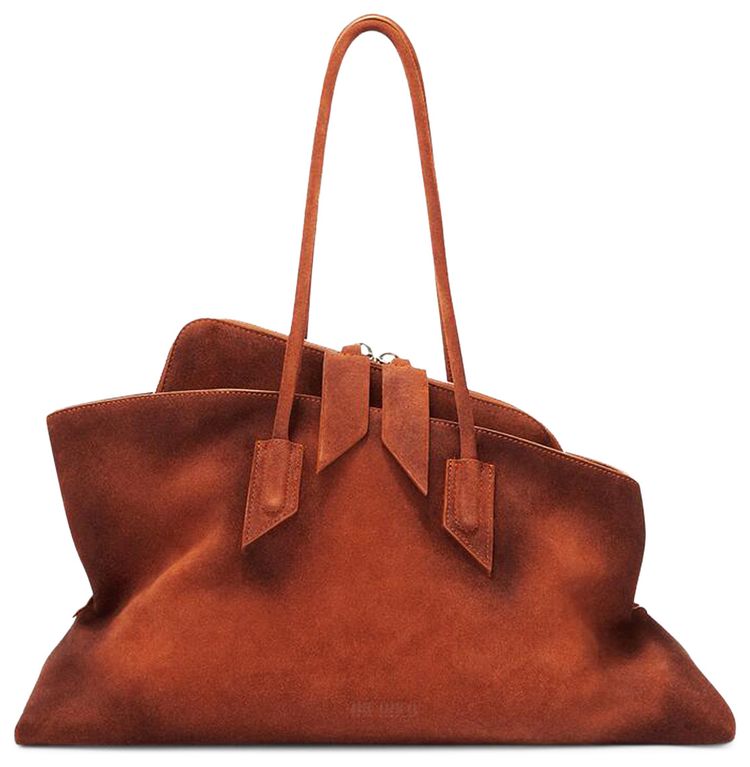 Attico La Passeggiata Medium Top Handle Light Brown