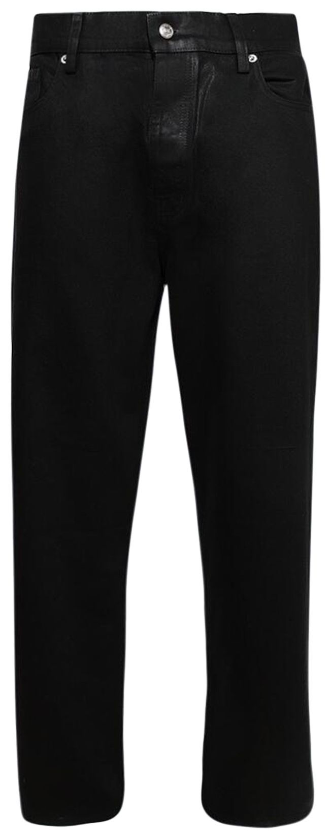 Nahmias Waxed Denim Baggy Jean Black Wash