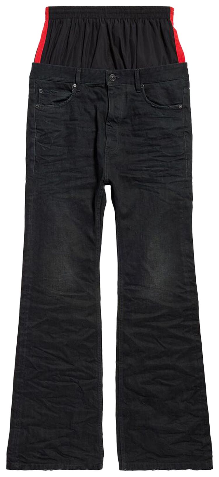 Balenciaga Layered Jeans Midnight