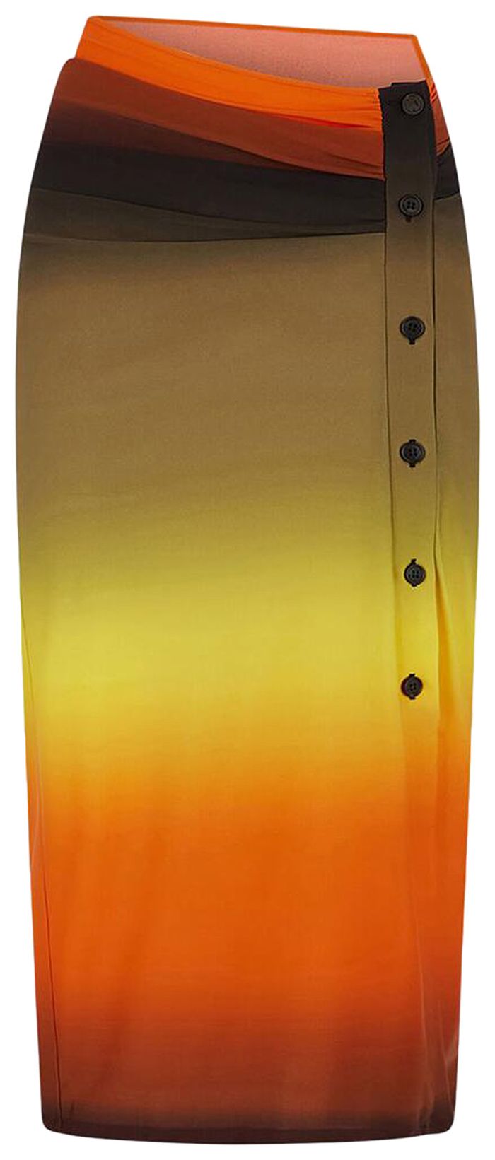 Attico Gonna Midi Skirt Multicolor