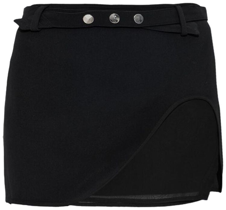 Attico Mini Skirt Black