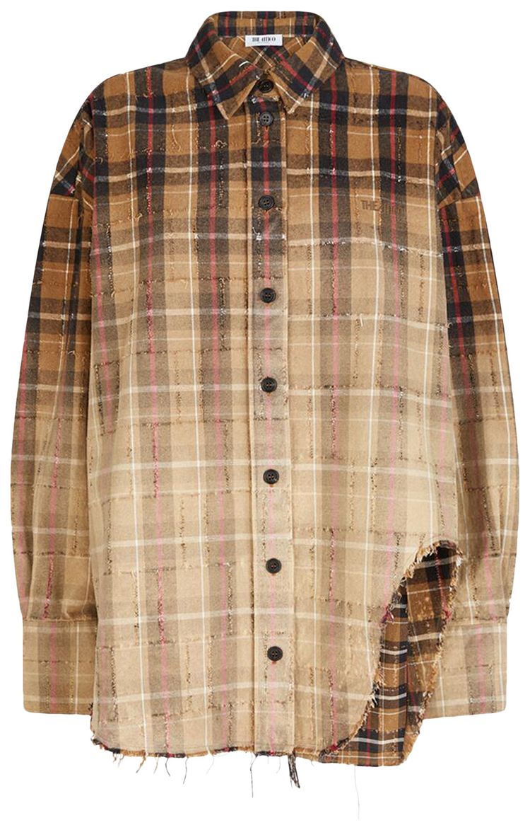 Attico Shirt BeigeBlack