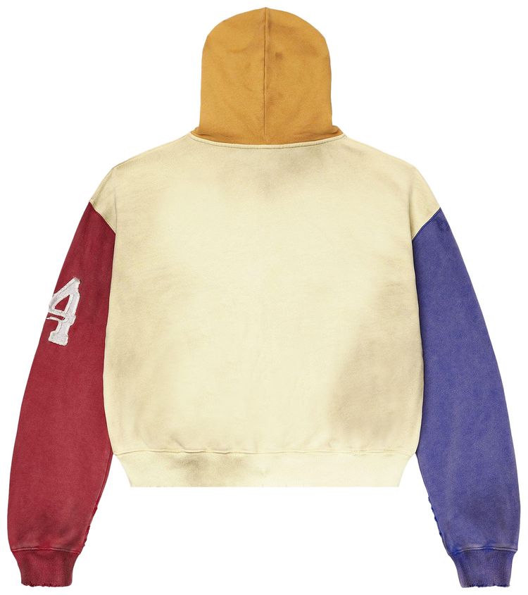 Vale Forever Collage Zip Up CreamMulti