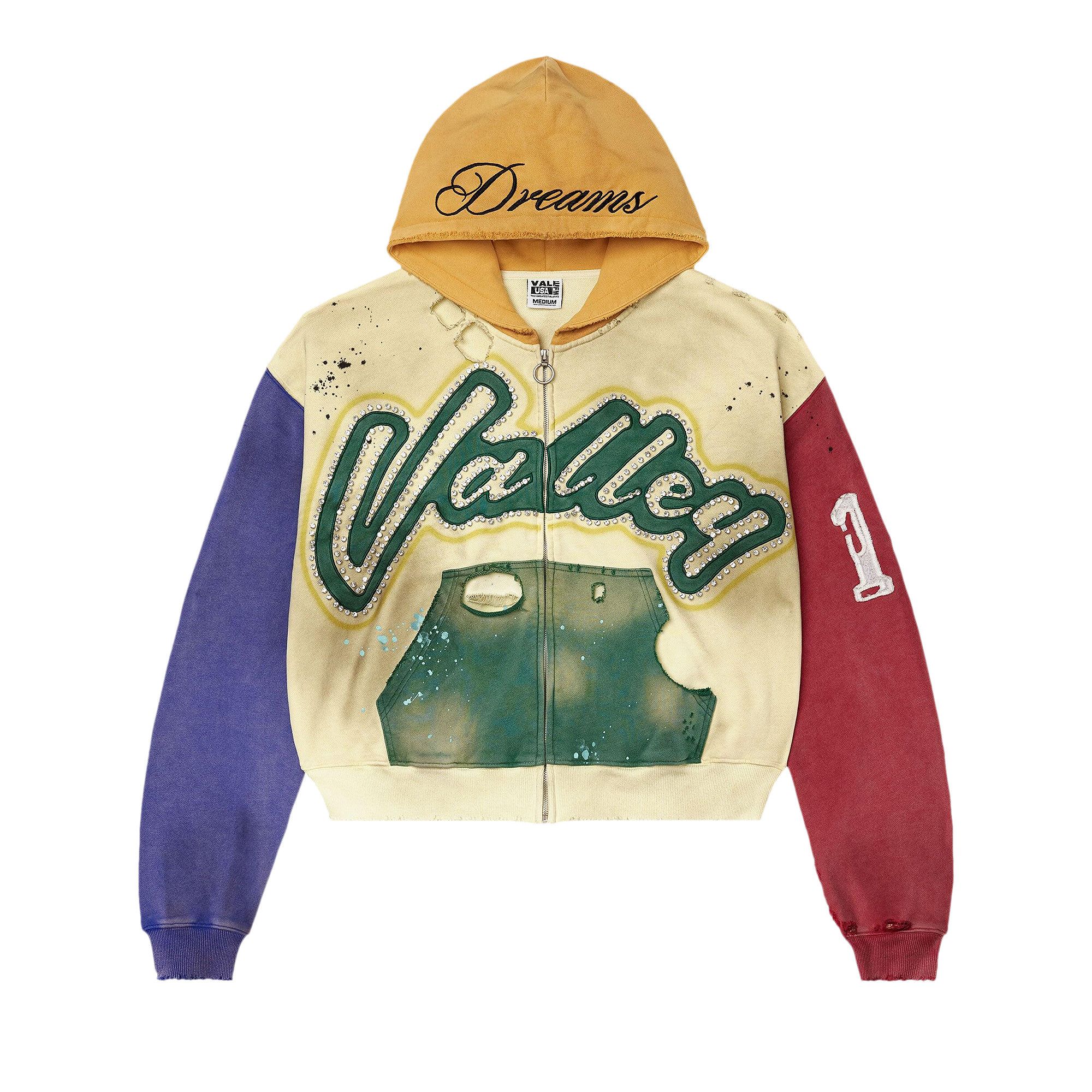 Buy Vale Forever Collage Zip Up 'Cream/Multi' - VALE 09 007 CZU MC
