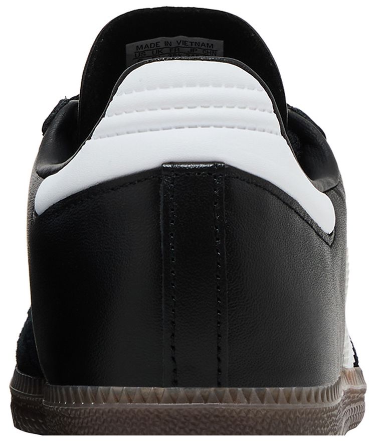 Adidas Samba Indoor K Black White Gum