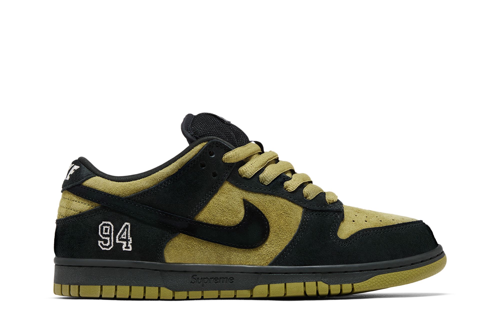 靴 Nike SB Dunk Low Supreme camper green 27 Supreme X Dunk Low SB 'Camper Green' - Nike - HQ8487 300