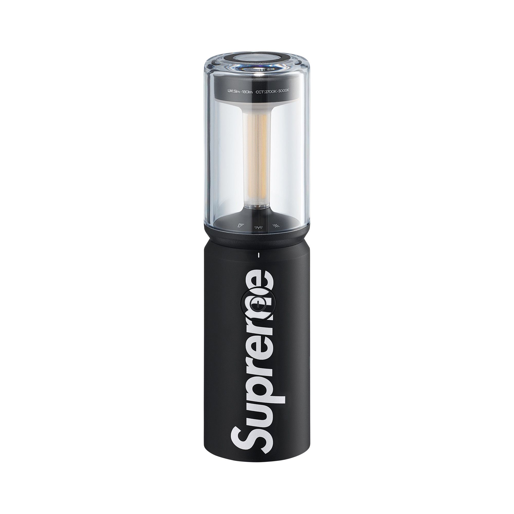 Buy Supreme x Hoto Camp Light 'Black' - FW25A83 BLACK | GOAT