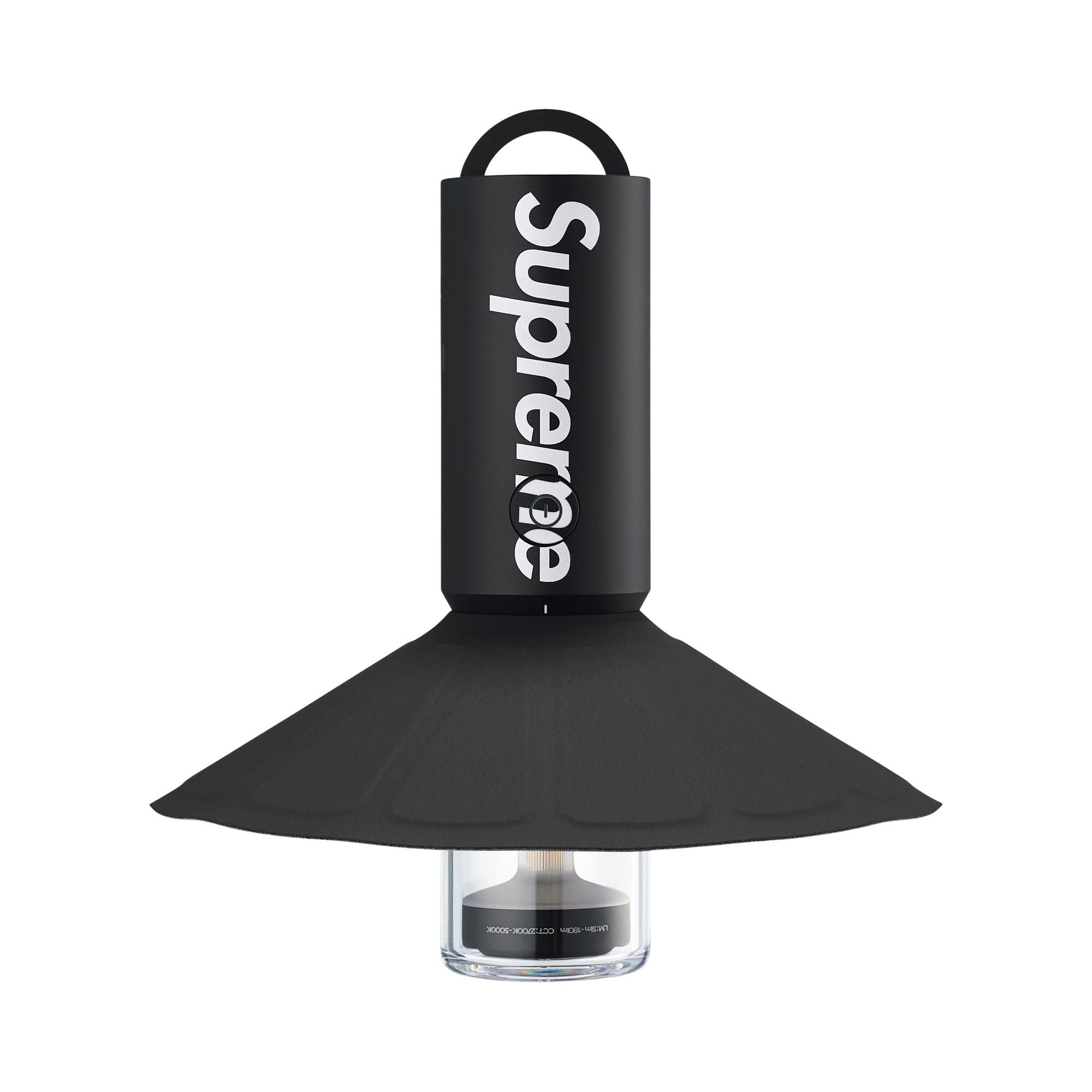 Buy Supreme x Hoto Camp Light 'Black' - FW25A83 BLACK | GOAT