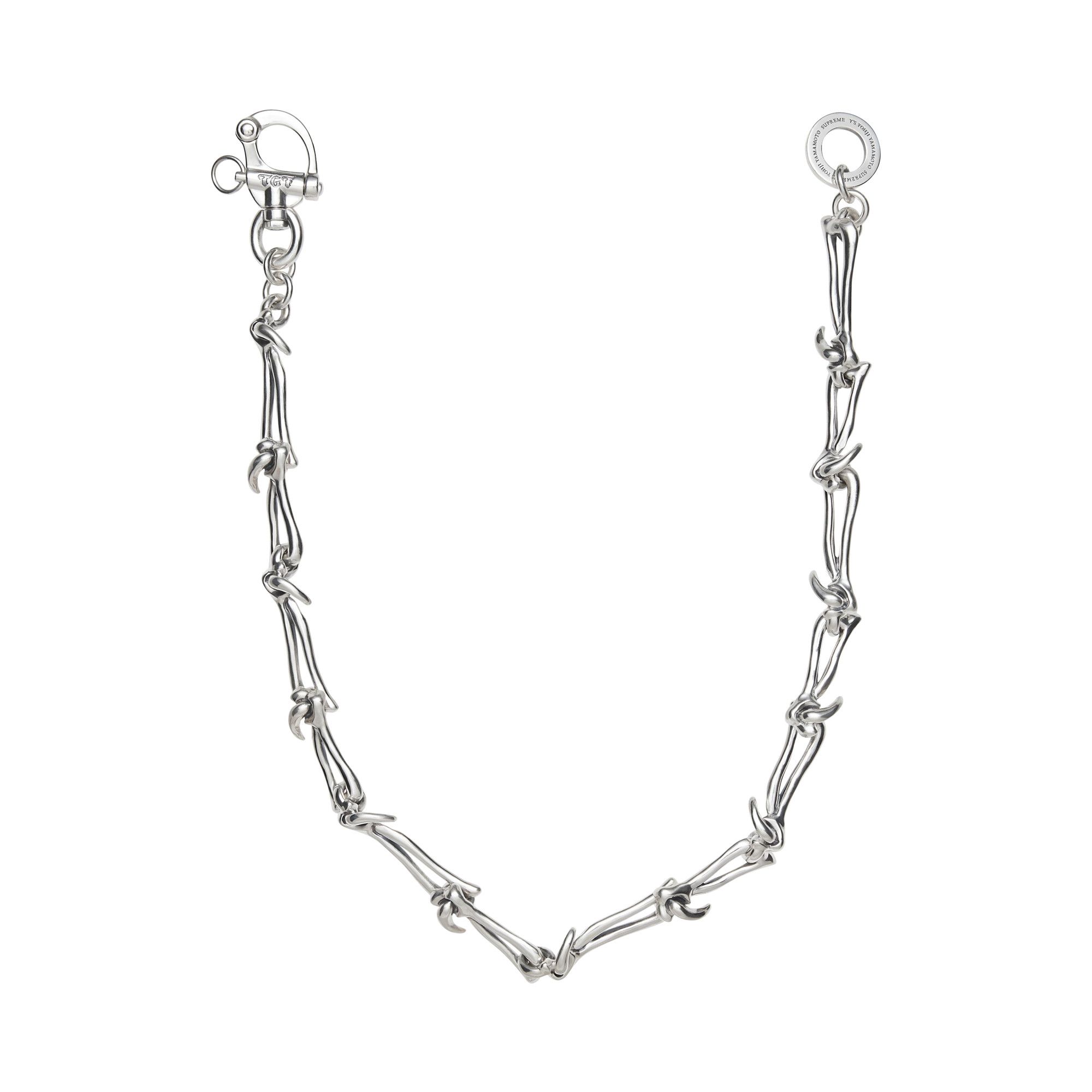 Buy Supreme x Y's Silver Wallet Chain 'Silver' - FW25A33 SILVER | GOAT