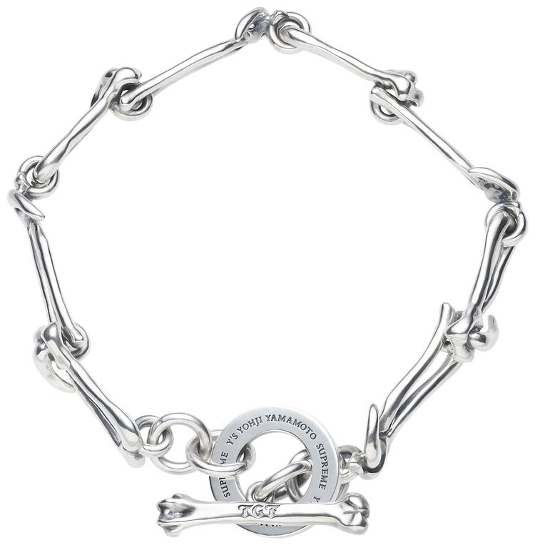 Supreme x Ys Silver Bracelet Silver