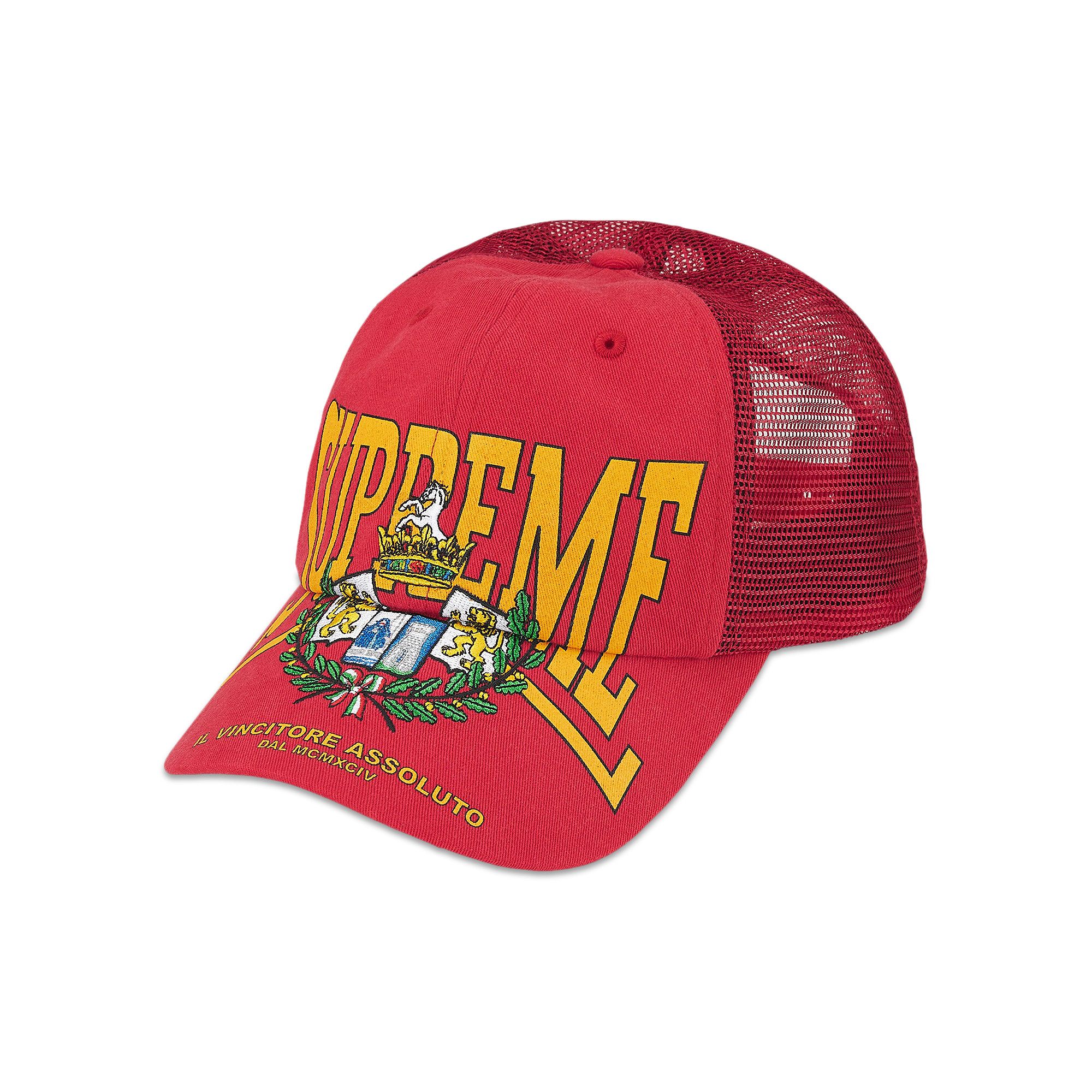 ゆ*じ様 Supreme Crest Mesh Back 6-Panel BLA Supreme Crest Mesh Back 6-Panel Navy - FW25 - US