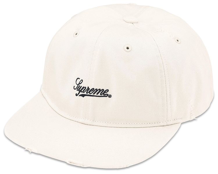 Supreme Distressed Script 6 Panel Stone