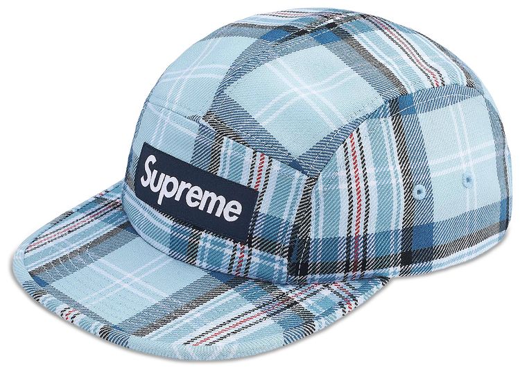 Supreme Lochcarron Camp Cap Light Blue