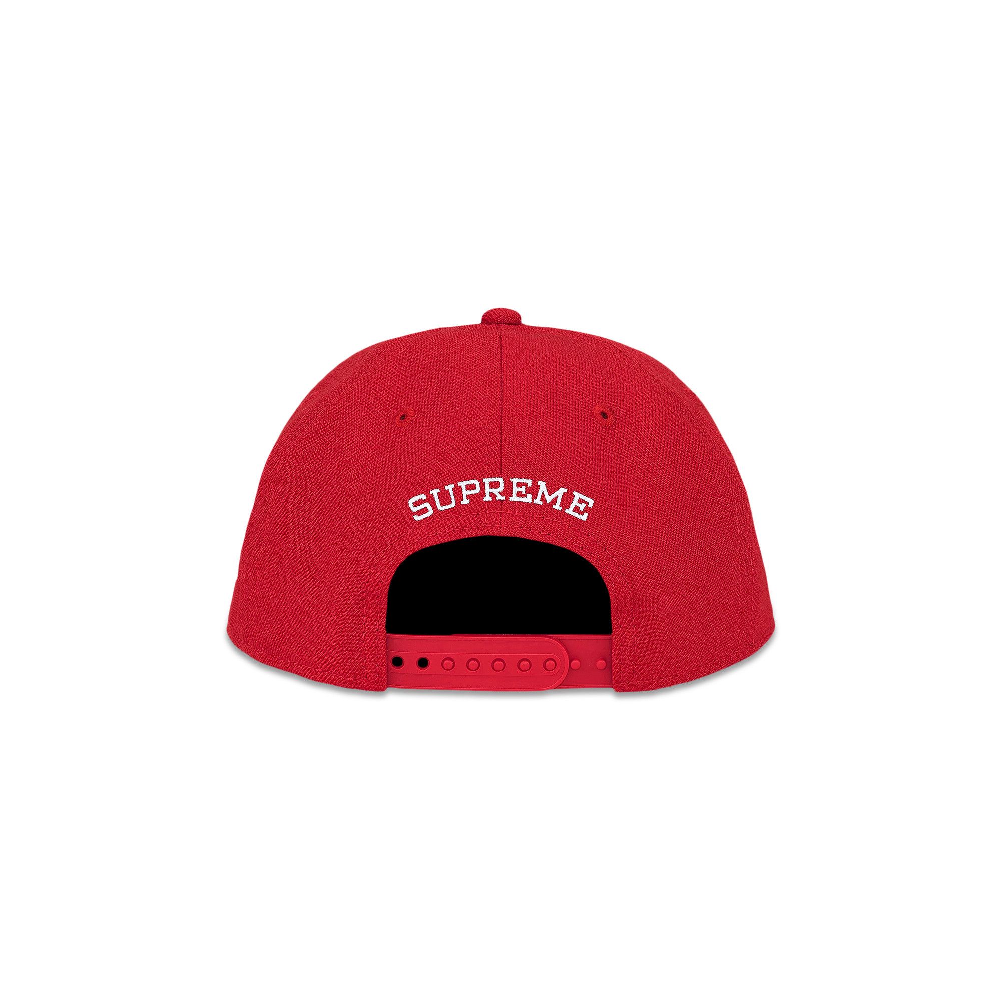 Buy Supreme Sharp Spellout Adjustable New Era 'Red' - FW25H87 RED
