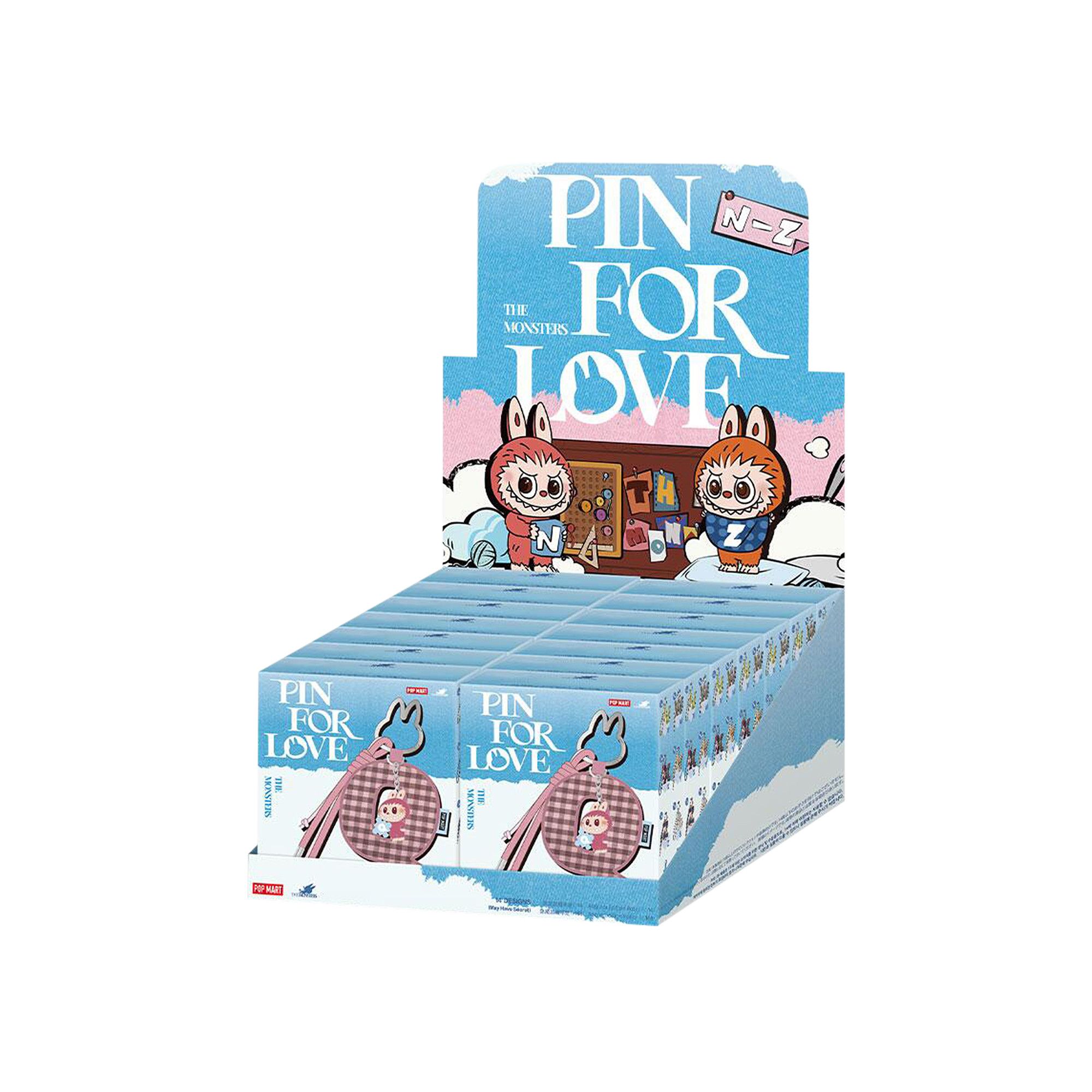 Buy Pop Mart Labubu THE MONSTERS Pin for Love Series N-Z Letter