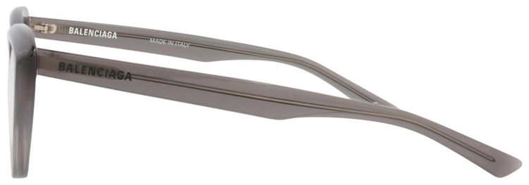 Balenciaga Cat Eye Frame Acetate Optical Frames Grey Transparent