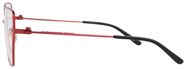 Balenciaga Cat Eye Frame Metal Optical Frames Red Transparent