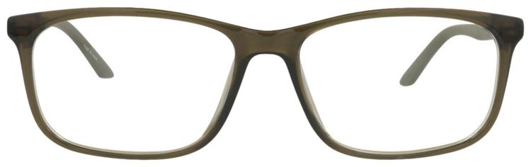 Puma Square Frame Injection Optical Frames Green Transparent