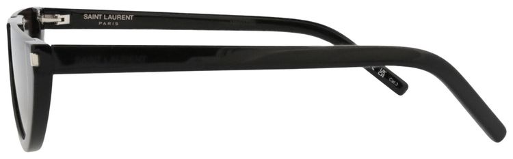 Saint Laurent Cat Eye Frame Recycled Acetate Sunglasses Black
