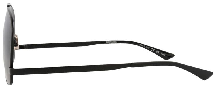 Saint Laurent Aviator Frame Metal Sunglasses Black