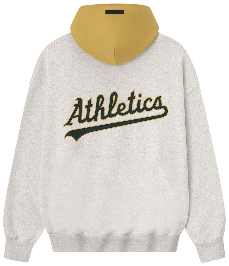 Fear of God Essentials Athletics Sport Hoodie Oatmeal HeatherCanyon