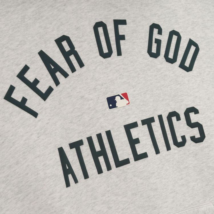 Fear of God Essentials Athletics Sport Hoodie Oatmeal HeatherCanyon