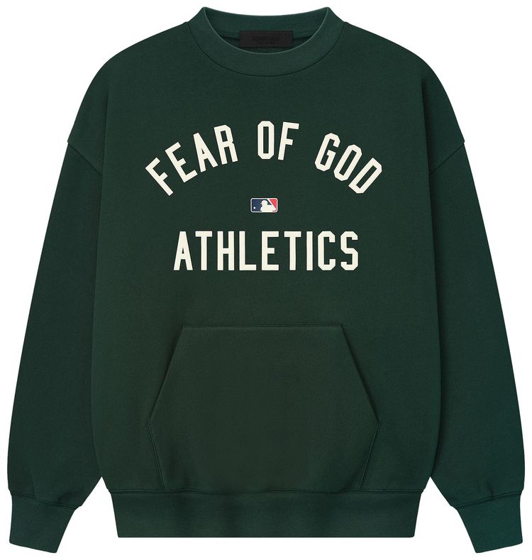 Fear of God Essentials Athletics Sport Crewneck Forest