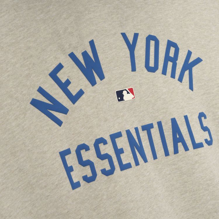 Fear of God Essentials Mets Sport Hoodie Heather StoneBlue Sapphire