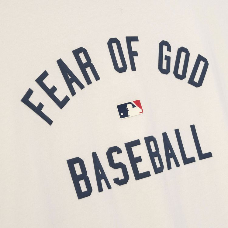 Fear of God Essentials MLB 90s Tee Cream White