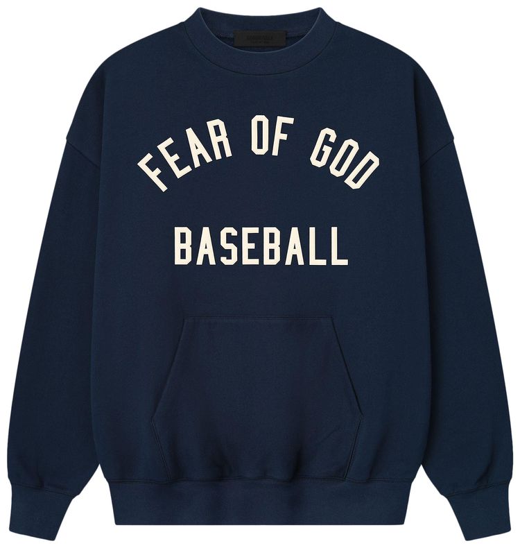 Fear of God Essentials MLB Sport Crewneck Midnight Navy