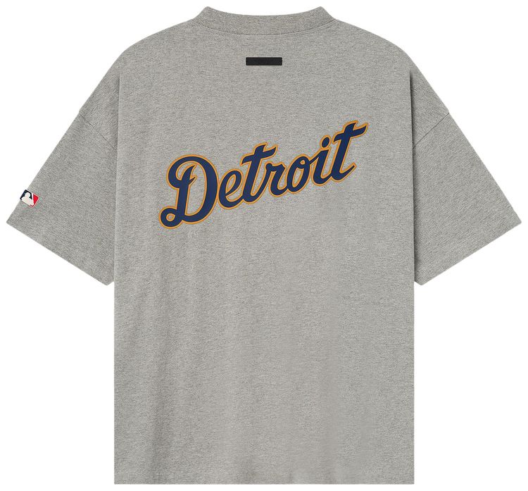 Fear of God Essentials Tigers 90s Tee Concrete Heather