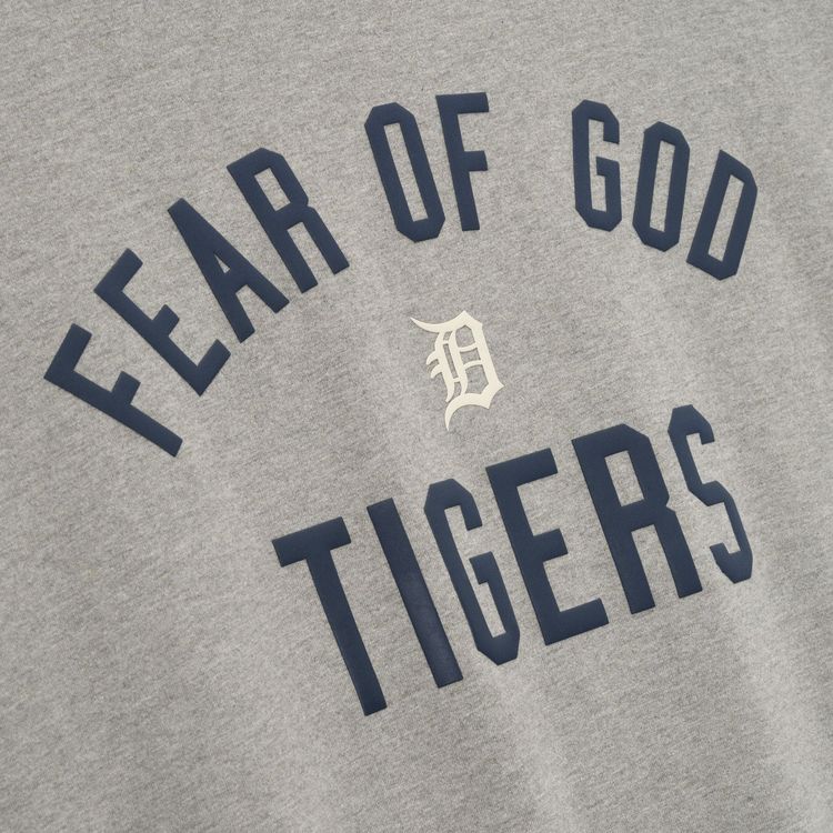Fear of God Essentials Tigers 90s Tee Concrete Heather