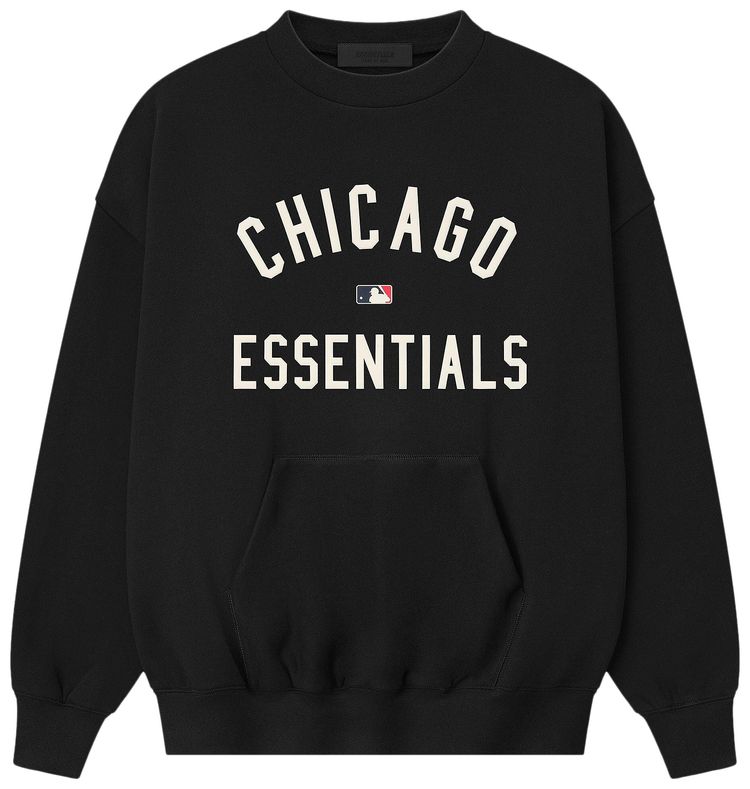 Fear of God Essentials White Sox Sport Crewneck Vintage Black