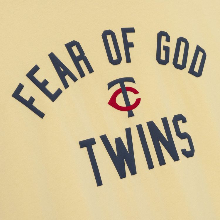 Fear of God Essentials Twins 90s Tee Italian Straw