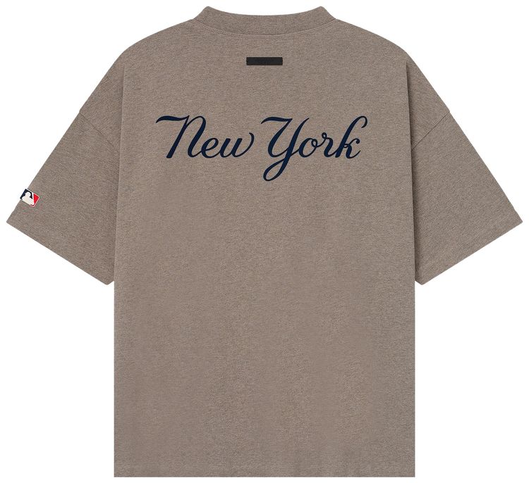 Fear of God Essentials Yankees 90s Tee Homestead Heather