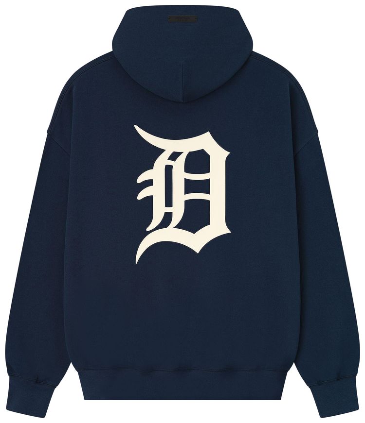 Fear of God Essentials Tigers Sport Hoodie Midnight Navy