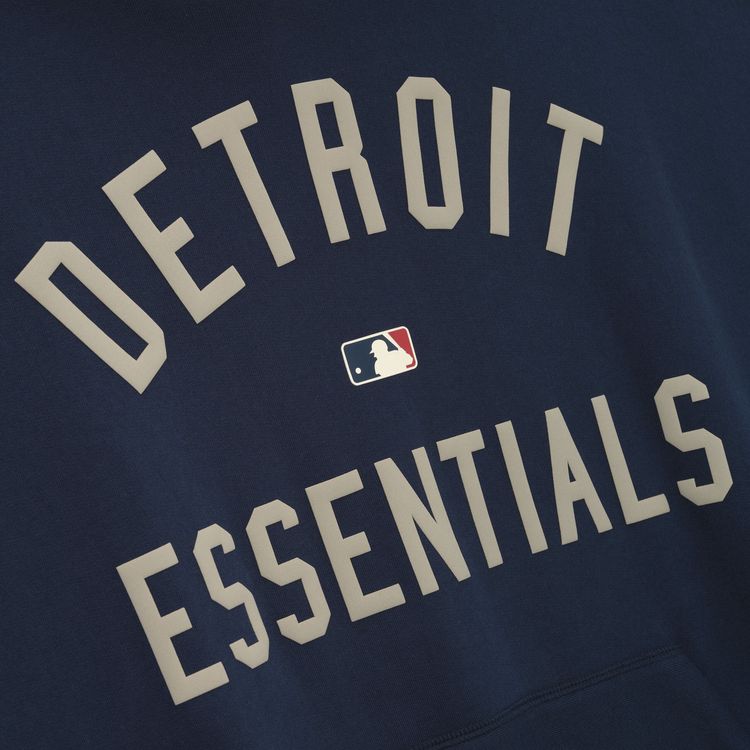 Fear of God Essentials Tigers Sport Hoodie Midnight Navy