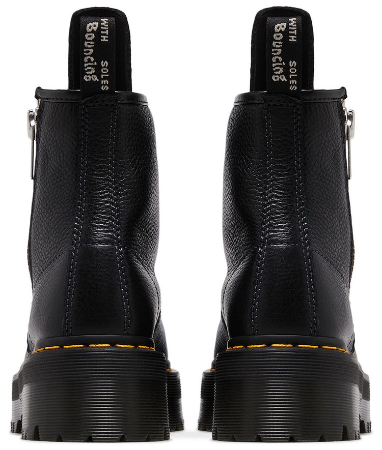 Dr Martens x Rick Owens Wmns Strobe 1460 Quad Sole Jumbo Lace Boot Black