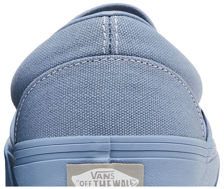 Vans Classic Slip On Pastel Mono   Dusty Blue