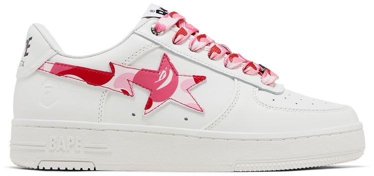 Wmns Bapesta ABC Camo Pack   Pink