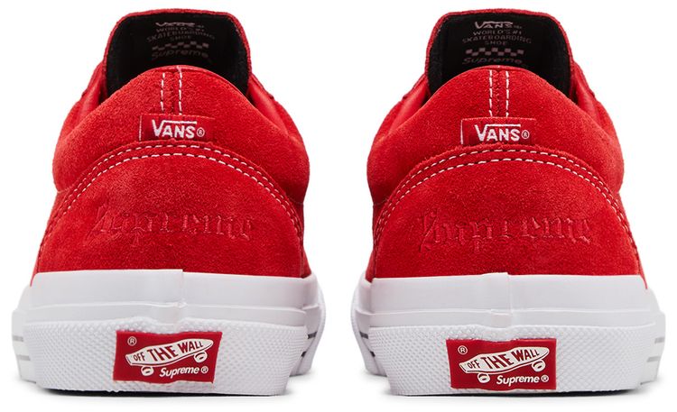 Supreme x Vans Skate Sid Fck Em Pack   Red