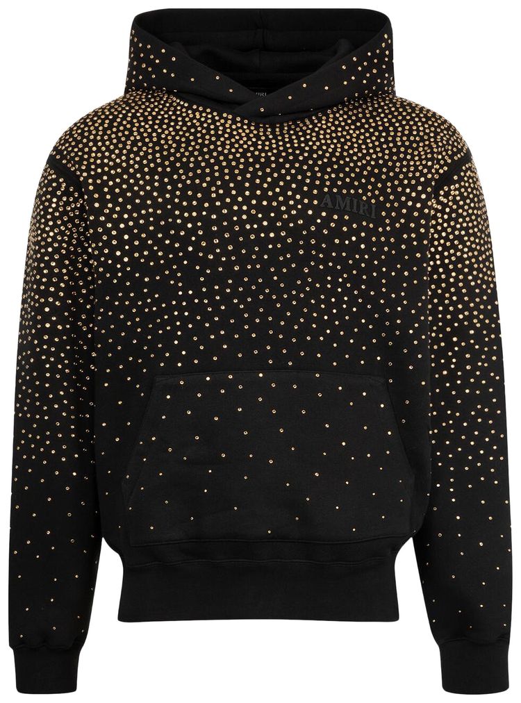 Amiri Crystal Amiri Hoodie Black