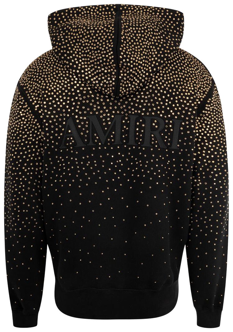 Amiri Crystal Amiri Hoodie Black