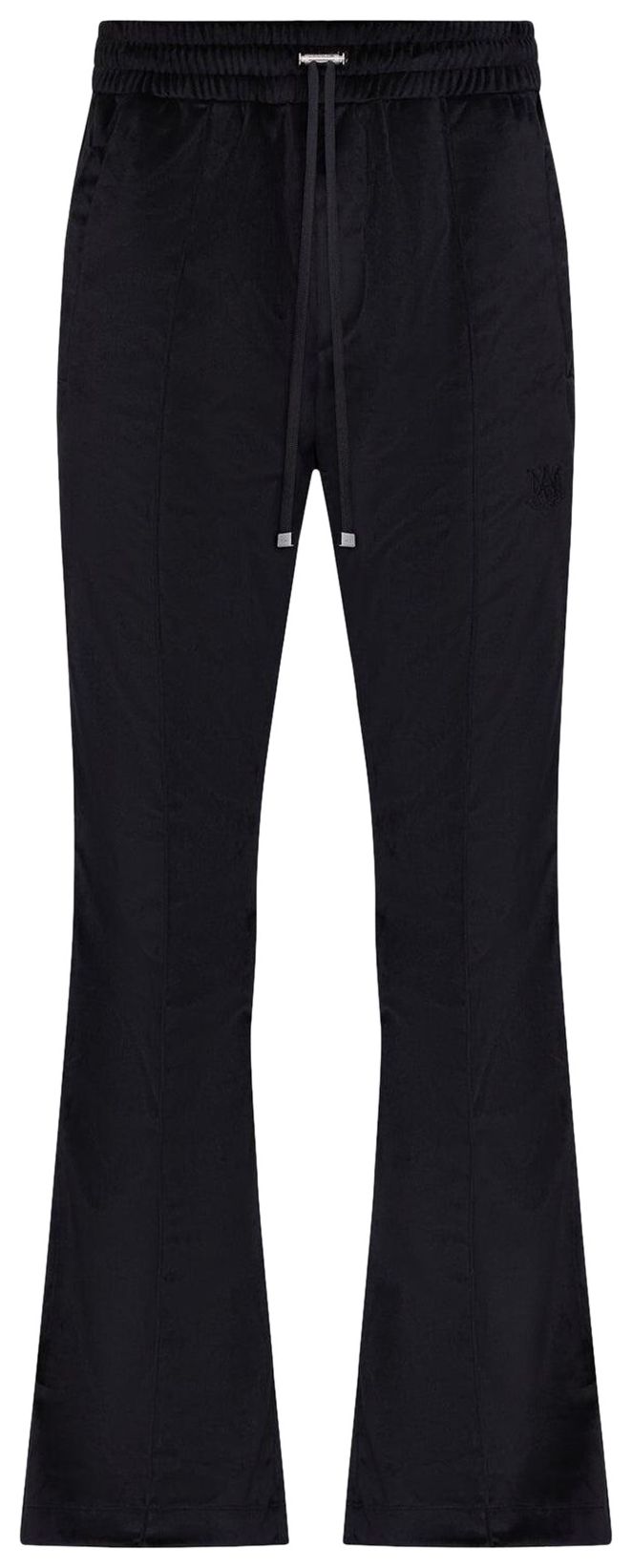Amiri Velvet Flare Track Pant Black