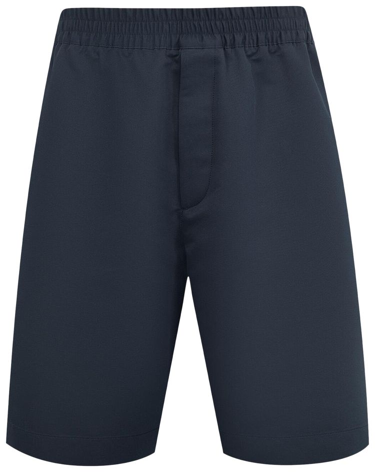 Bottega Veneta Twill Shorts Abyss