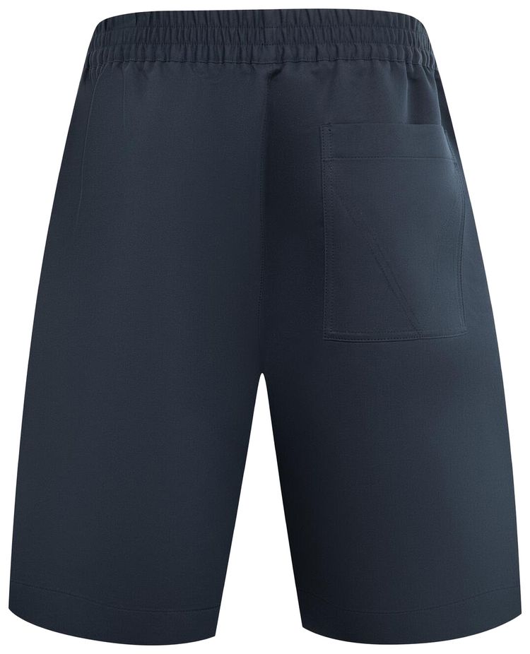 Bottega Veneta Twill Shorts Abyss