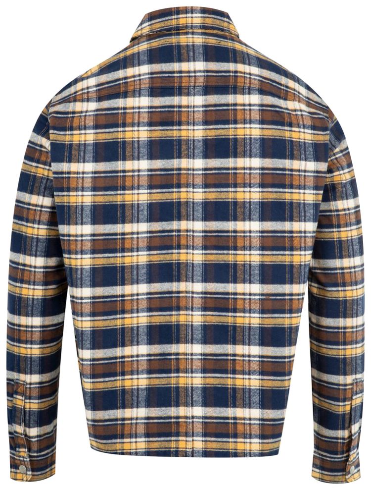 Rick Owens DRKSHDW Cropped Outershirt Gaslone Plaid