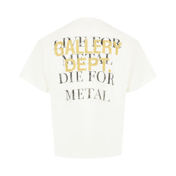 Gallery Dept Live For Metal Tee Light Archival White