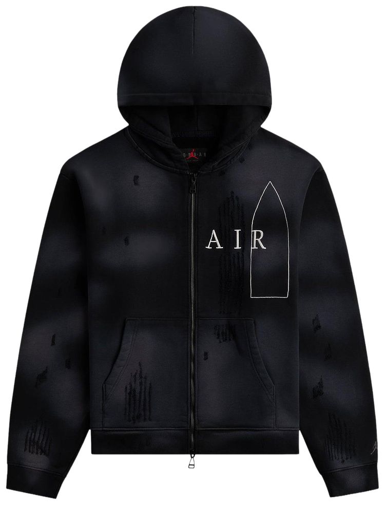 Air Jordan x Tela Full Zip Hoodie Black
